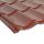 Mediterrán cserepeslemez, Bordó, RAL3009, Lv: 0,4mm