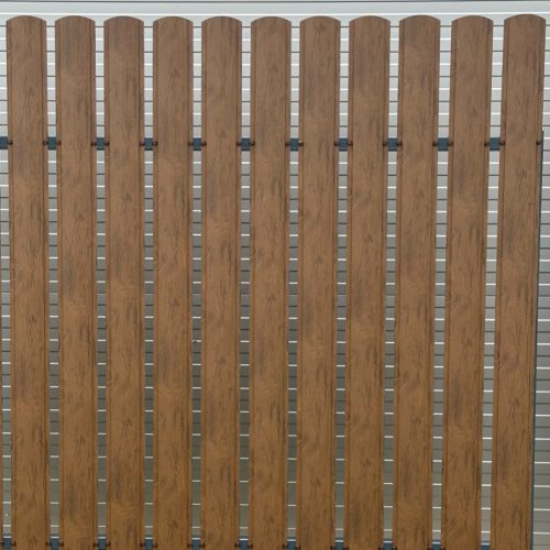 Íves kerítésléc, Kétoldalas, Dió