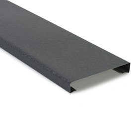   Modern C-formájú kerítésléc, Kétoldalas, Antracit matt, RAL7016