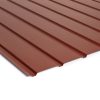 T8 trapézlemez, Egyoldalas, Bordó, RAL3009, Lv: 0,4mm