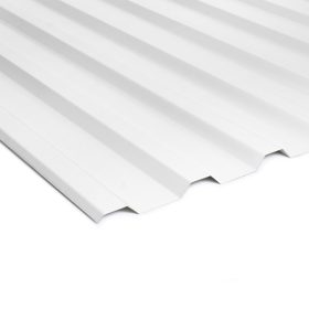   T18 trapézlemez, Egyoldalas, Törtfehér, RAL9002, Lv: 0,4mm