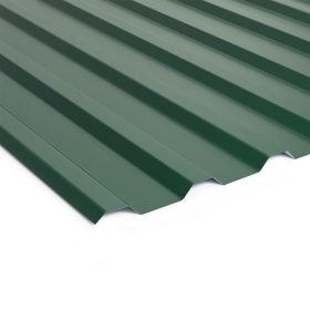 T18 trapézlemez, Egyoldalas, Zöld, RAL6005, Lv: 0,4mm