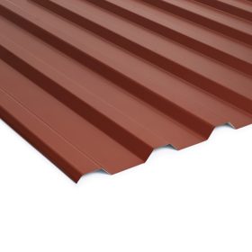 T18 trapézlemez, Egyoldalas, Bordó, RAL3009, Lv: 0,4mm