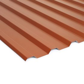   T18 trapézlemez, Egyoldalas, Téglavörös fényes, RAL7016, Lv: 0,4mm