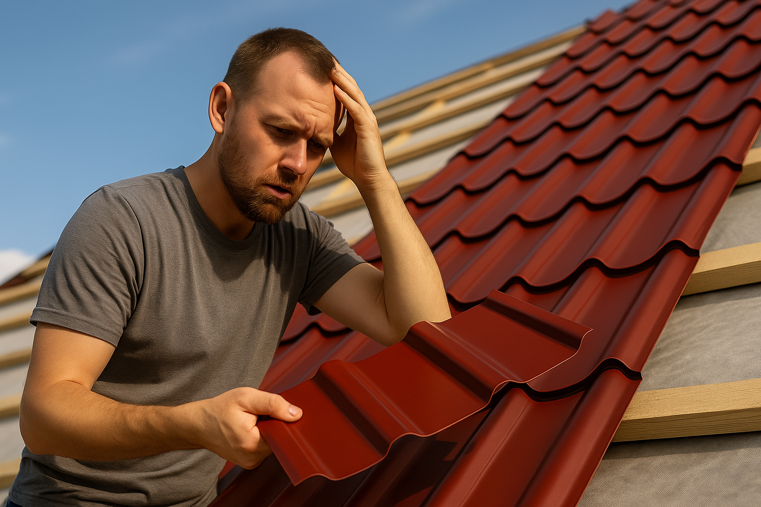 Mikor érdemes szakemberre bízni a trapézlemez felrakását?