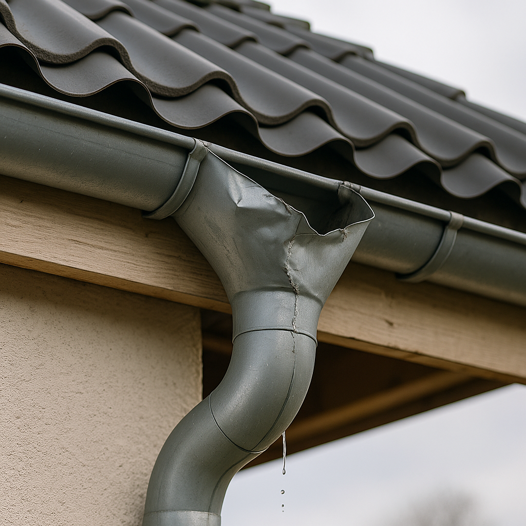 Ereszcsatorna hibák, amiket jobb elkerülni – 7 gyakori hiba és a megoldásuk