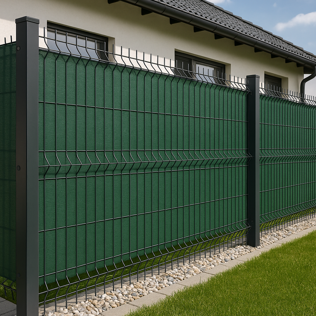 3D kerítés árnyékolása – hogyan teheted zártabbá és privátabbá a kerted?