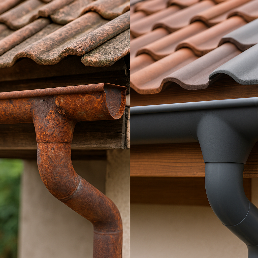 Mikor kell cserélni az ereszcsatornát? – 6 árulkodó jel, amit nem szabad figyelmen kívül hagyni