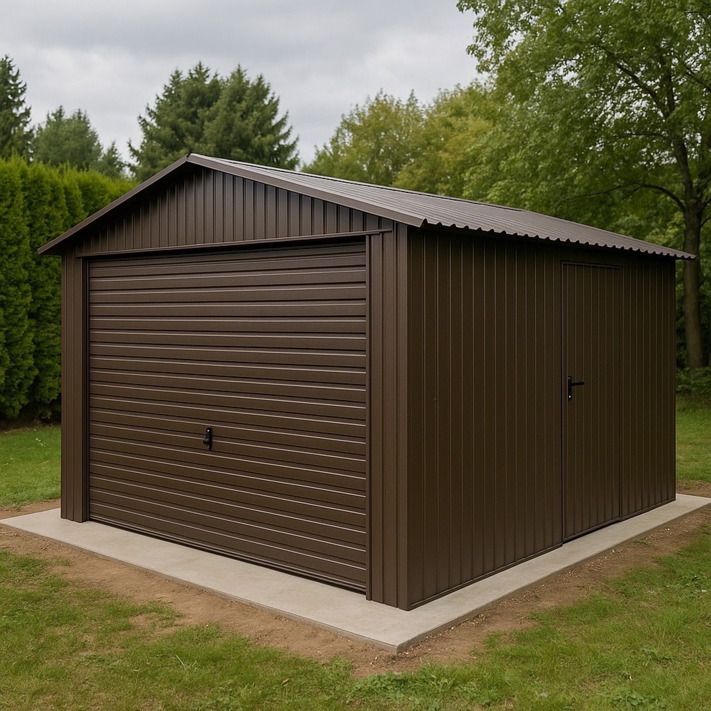 Trapézlemez garázs – strapabíró megoldás, ami hosszú távon megtérül